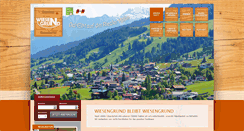 Desktop Screenshot of gaestehaus-wiesengrund.at