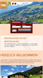 Mobile Screenshot of gaestehaus-wiesengrund.at